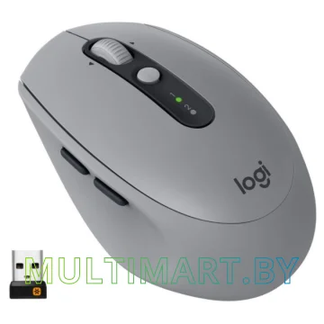 Мышь Logitech M590 Multi-Device Silent (серый) картинка 2